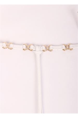 White sandals with comfortable heel Cuccurullo | FARFALLA HEELBIANCO
